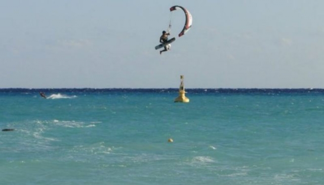 Pasion por el kitesurf